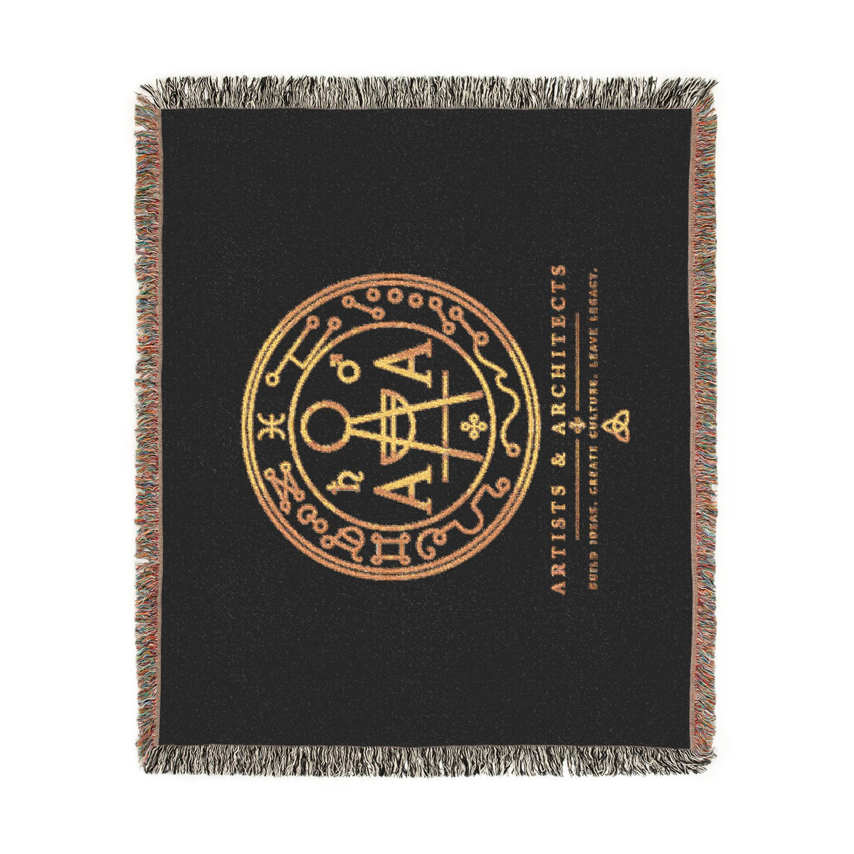 Secret Seal | Woven Cotton Blanket