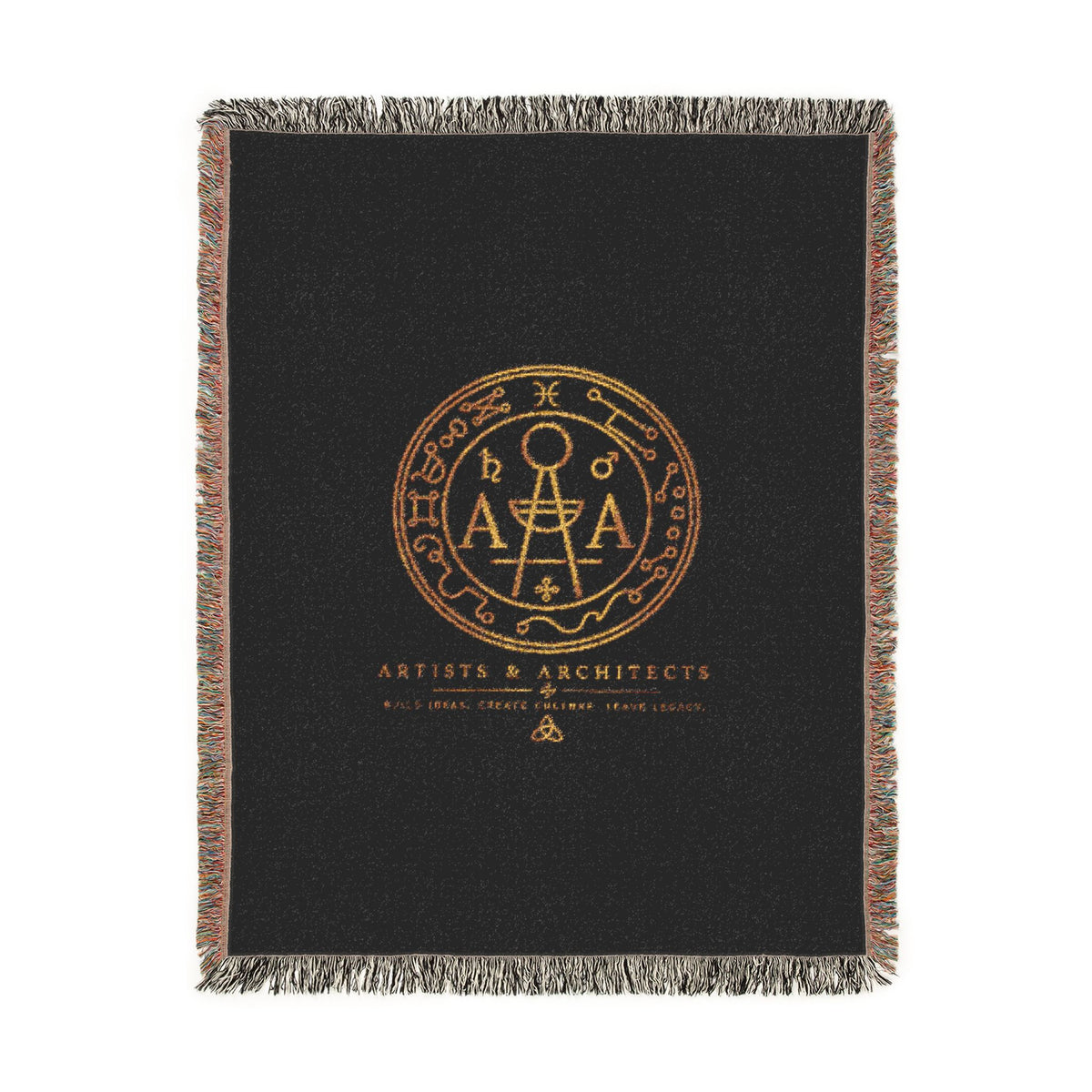 Secret Seal | Woven Cotton Blanket