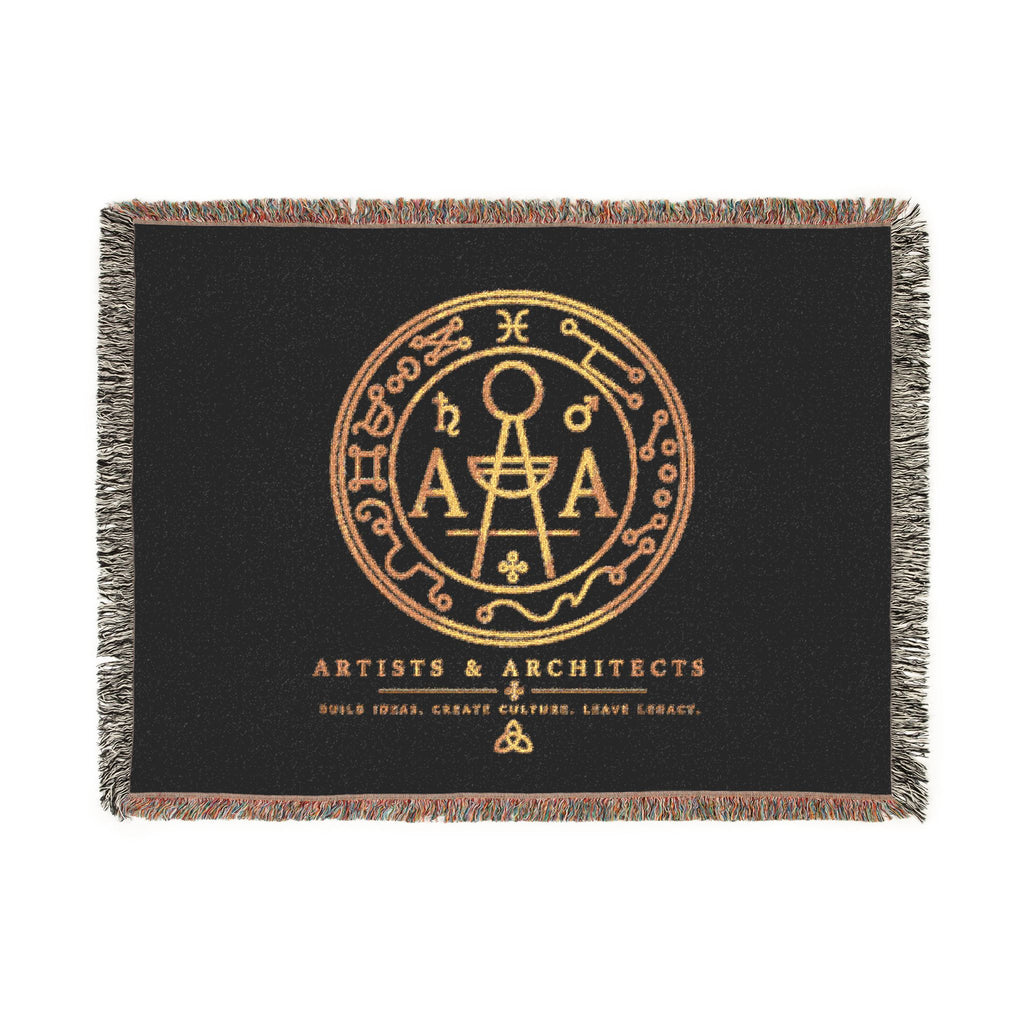 Secret Seal | Woven Cotton Blanket