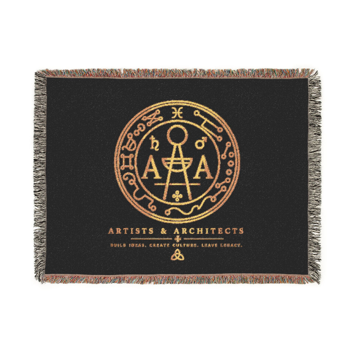 Secret Seal | Woven Cotton Blanket