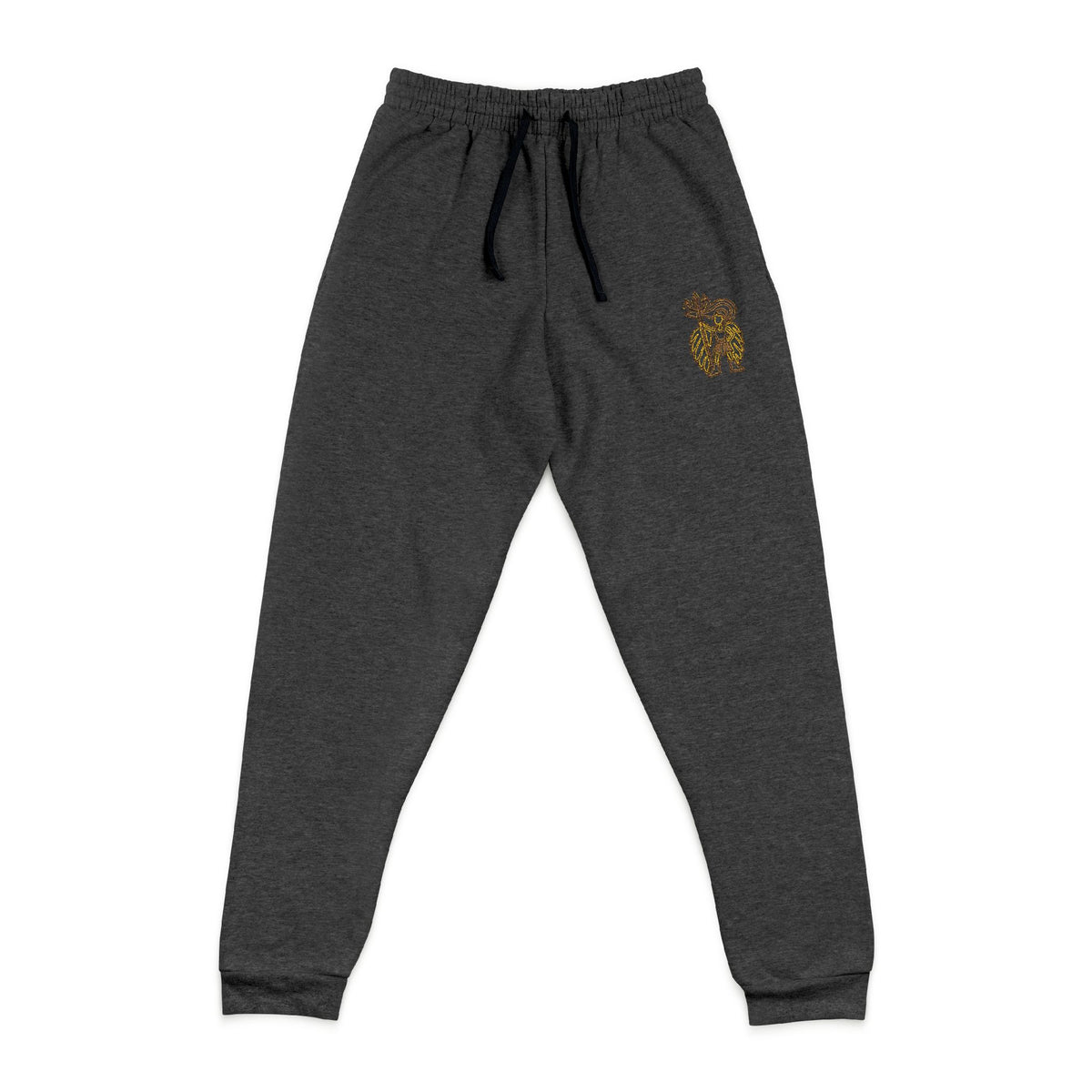 Angel of Light | Embroidered Fleece Joggers