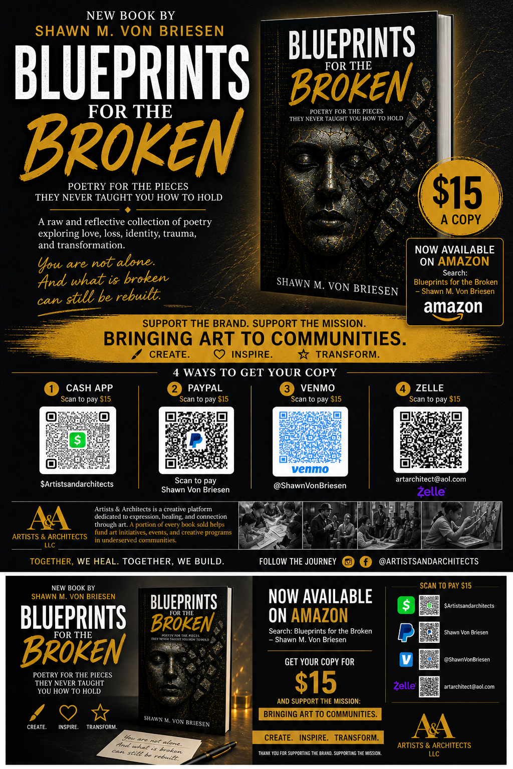 Blueprints for the Broken - By Shawn M. Von Briesen